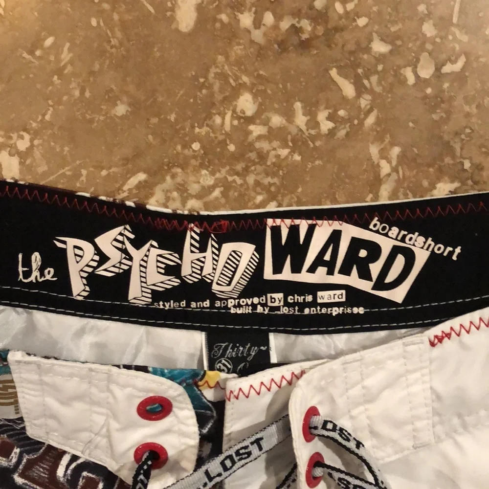 Lost The Psycho Ward Board Shorts Men’s- Sz 31